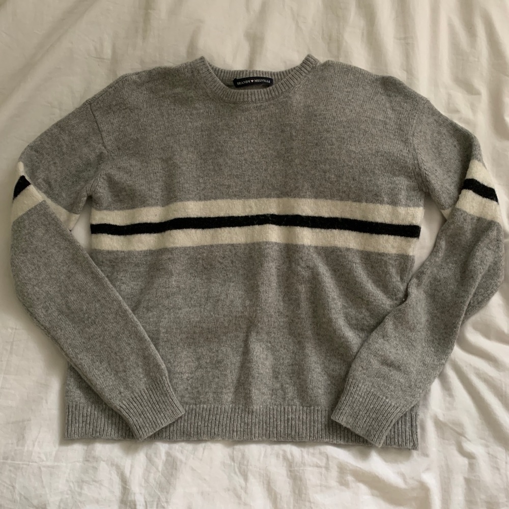 brandy melville striped sweater